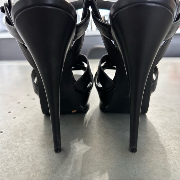 YVES SAINT LAURENT TRIBUTE PLATFORM HEELS 🔥 - Picture 4 of 10